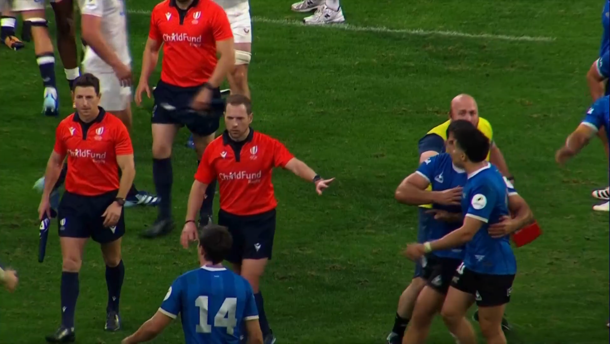 Argentina rugby star hit with misconduct charge for making contact with referee