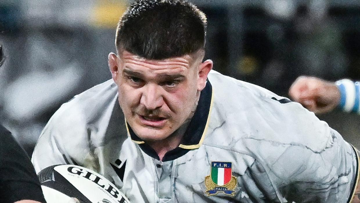 Watch: Italy prop gets two-week ban for sideline red card